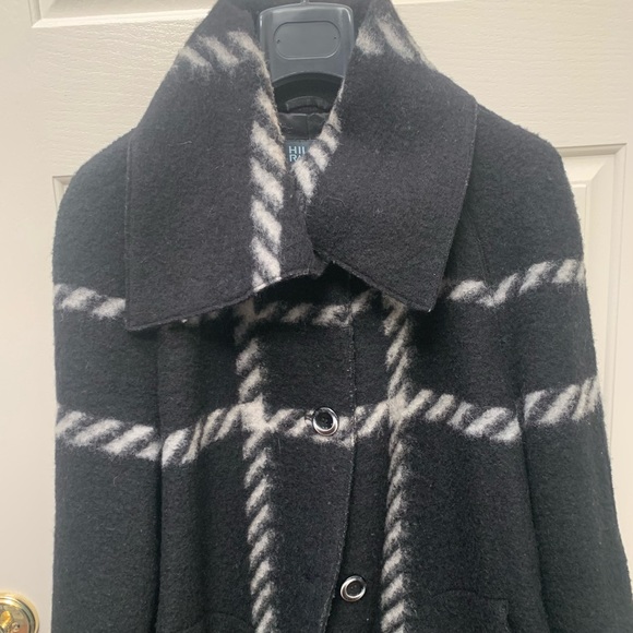 Hilary Radley Plaid Wool Blend Coat - Picture 2 of 8